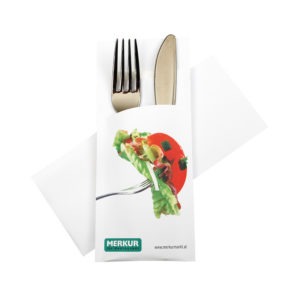 Bestecktaschen bedrucken lassen