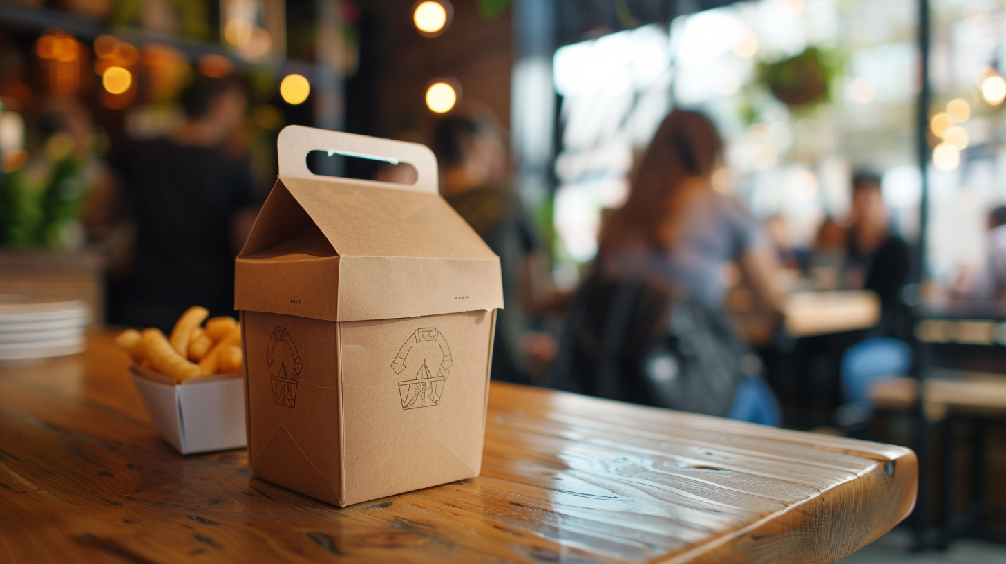 Die Kunst der Präsentation: Bedruckte Take-Away Verpackungen