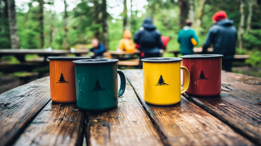 Bedruckte Outdoor Tassen