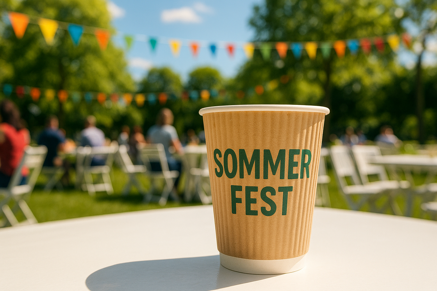 Bedruckte Pappbecher: Essenziell auf jedem Firmen-Sommerfest
